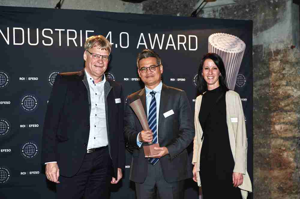 william威廉中文官网光电数位转型成效亮眼，，，获德国ROI-EFESO工业4.0大奖肯定